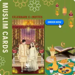 Muslim wedding cards
